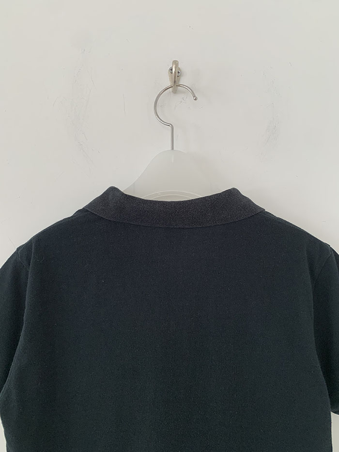 90's "Courreges" cotton Pique Knit 복제