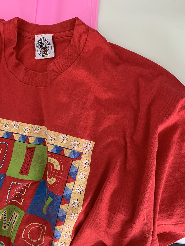 80's "Mickey" USA T-shirt