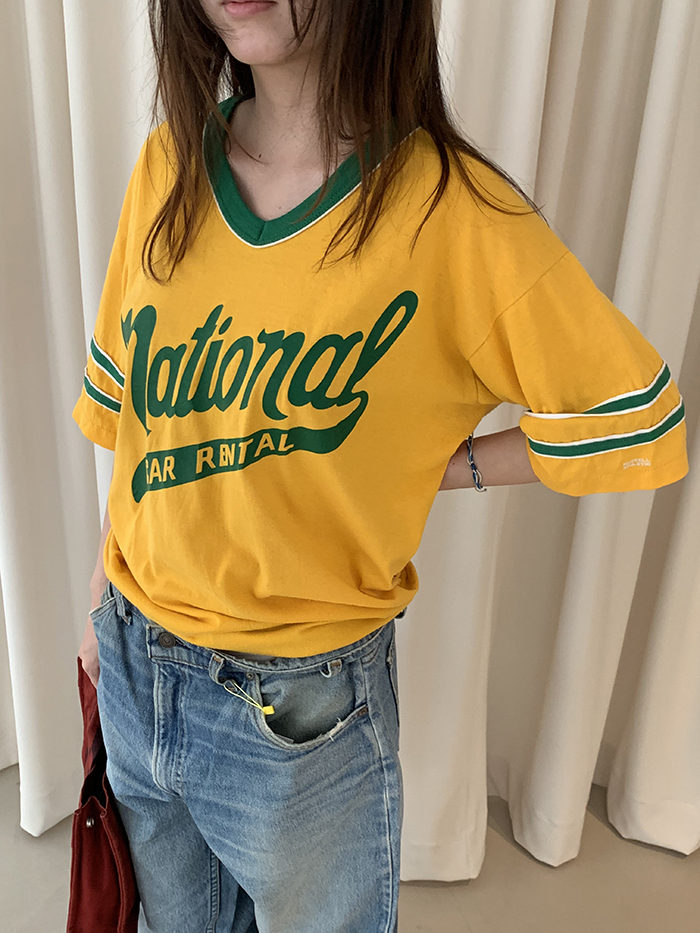 80's "CAR RENTAL" USA 50/50 T-shirt