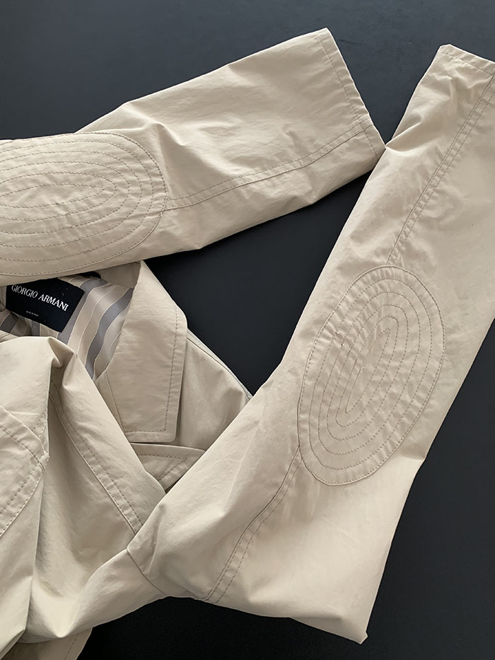 00's "Giorgio Armani" cotton Jacket 복제