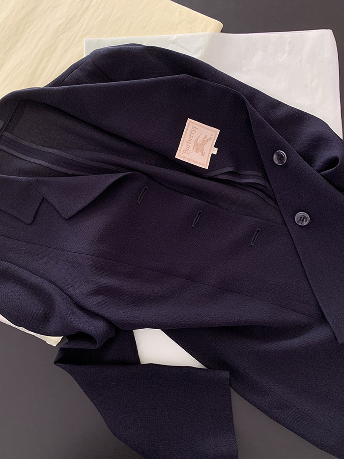 80's Burberry cotton button Jacket 복제