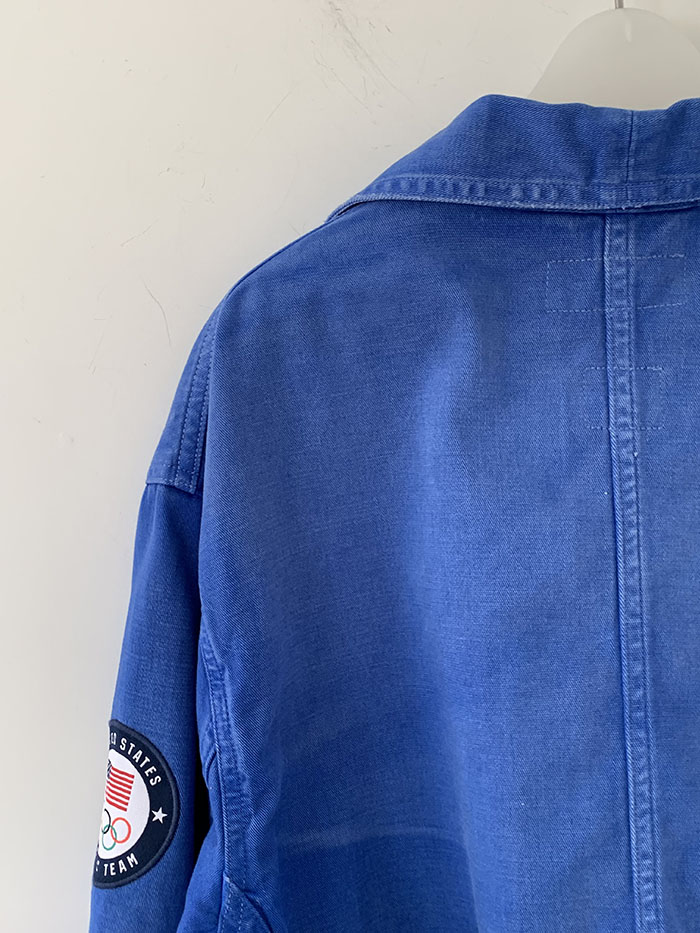 00's "Polo Ralph Lauren" cotton x linen Military Coat 복제