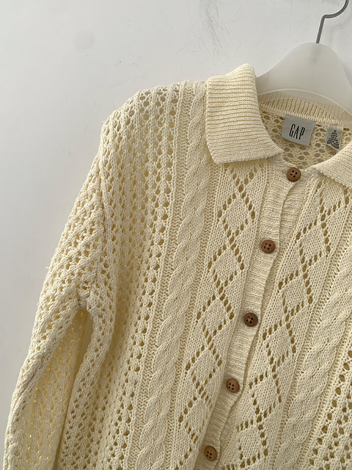's "GAP" Crochet knit Cardigan 복제