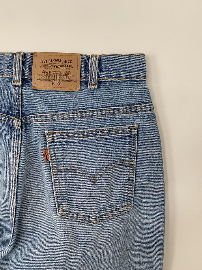 90's Levi's 619 - size 31 (classic regular fit) / 소민 착샷만 찍고 올리기