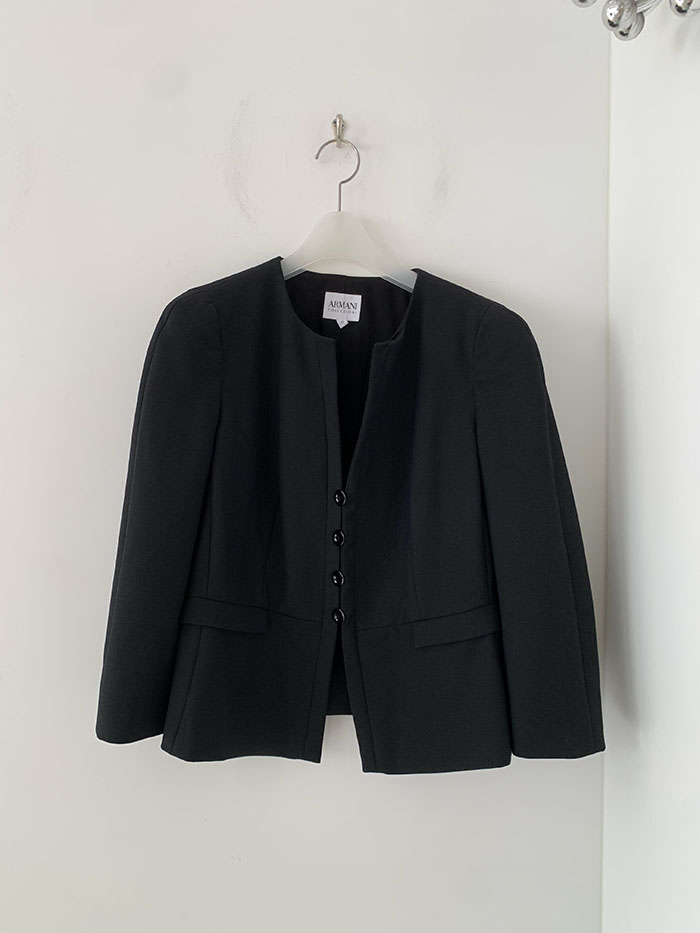 00's "Armani Collezioni" Two buttons Jacket 복제