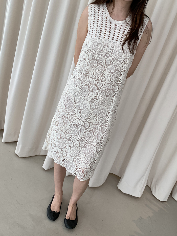 2015's "Prada" Flower Embroidered Dress