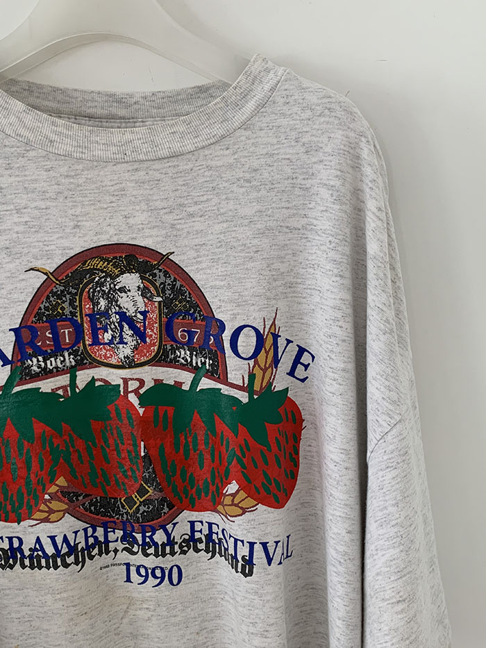 Vintage "GARDEN GROVE STRAWBERRY FESTIVAL 1990" USA T-Shirt