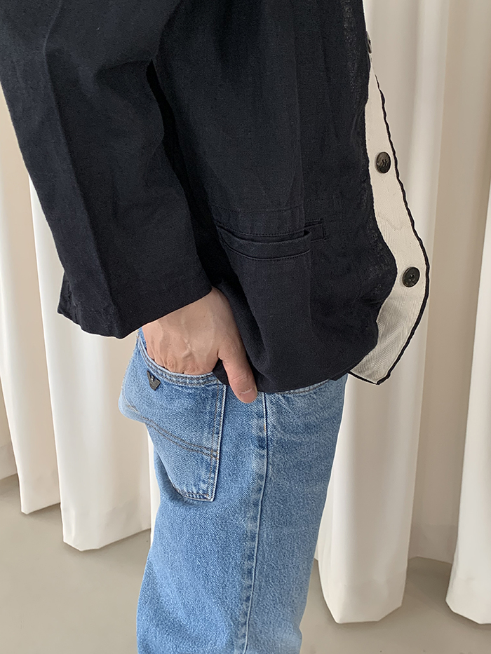 90's "Y's for Living by Yohji Yamamoto" hemp Jacket