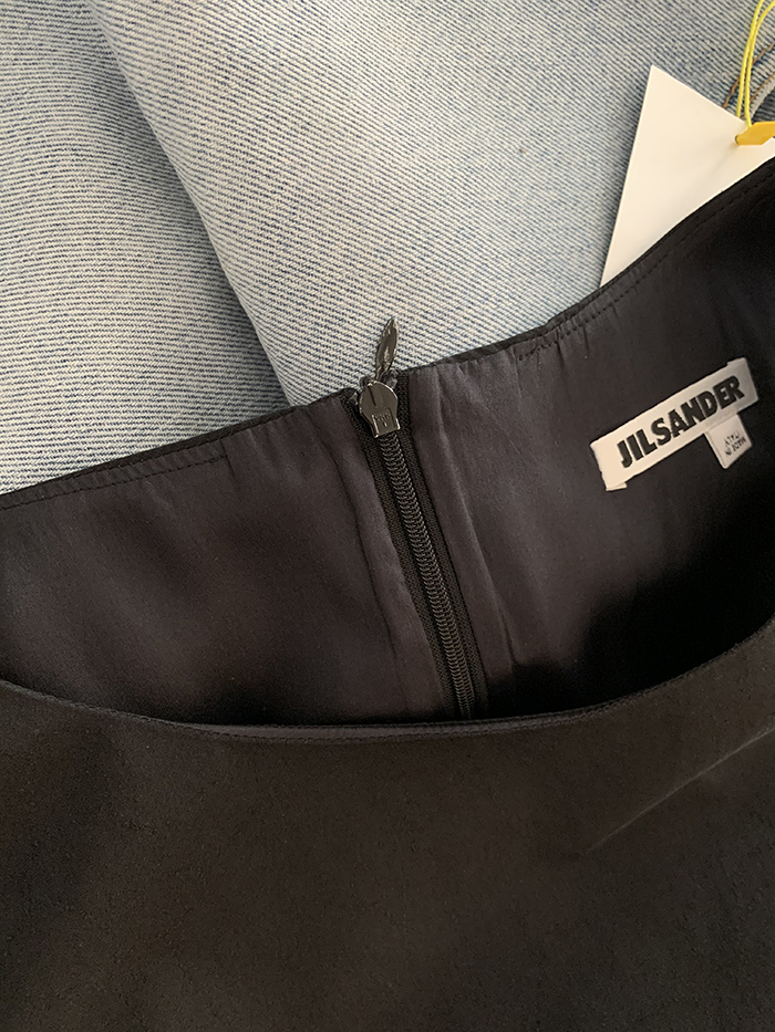 00's "JIL SANDER" silk wrinkle Dress 복제 복제