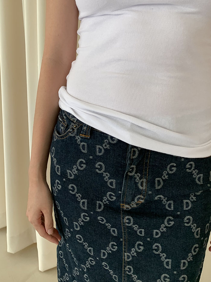 00's "Dolce & Gabbana" Skirt 복제
