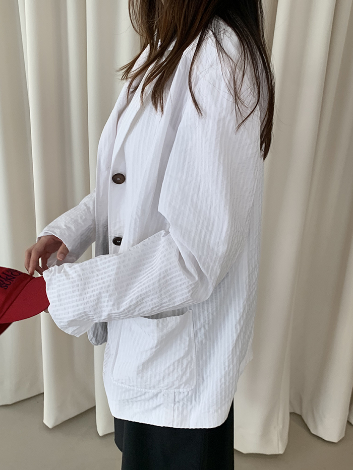 90's "JIL SANDER" silk Summer Jacket 복제