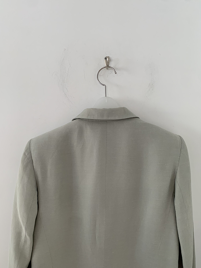 90's "Giorgio Armani" Three buttons wool x silk Jacket 복제