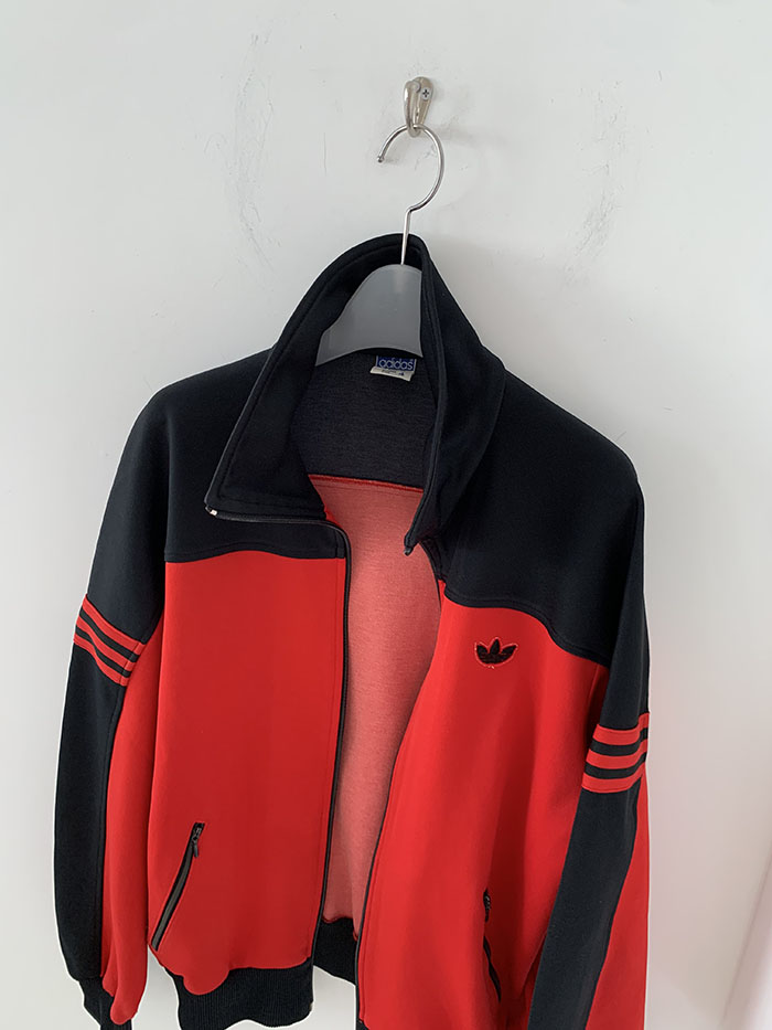 80's France Adidas Hoodie Track Top by W.Germany (rare piece) 복제