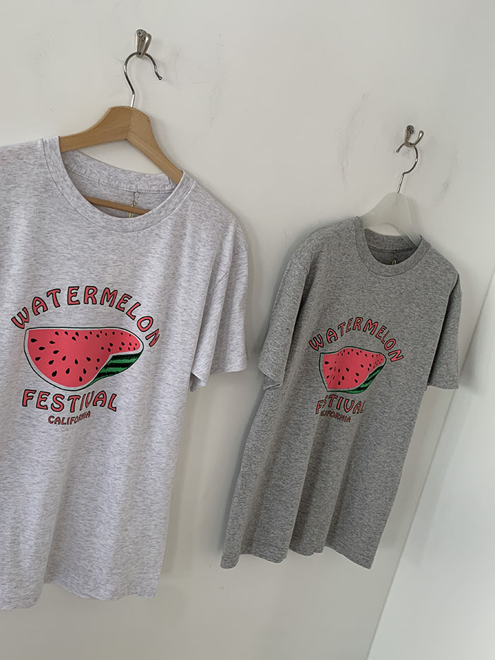 "Watermelon Festival California" (Gray)