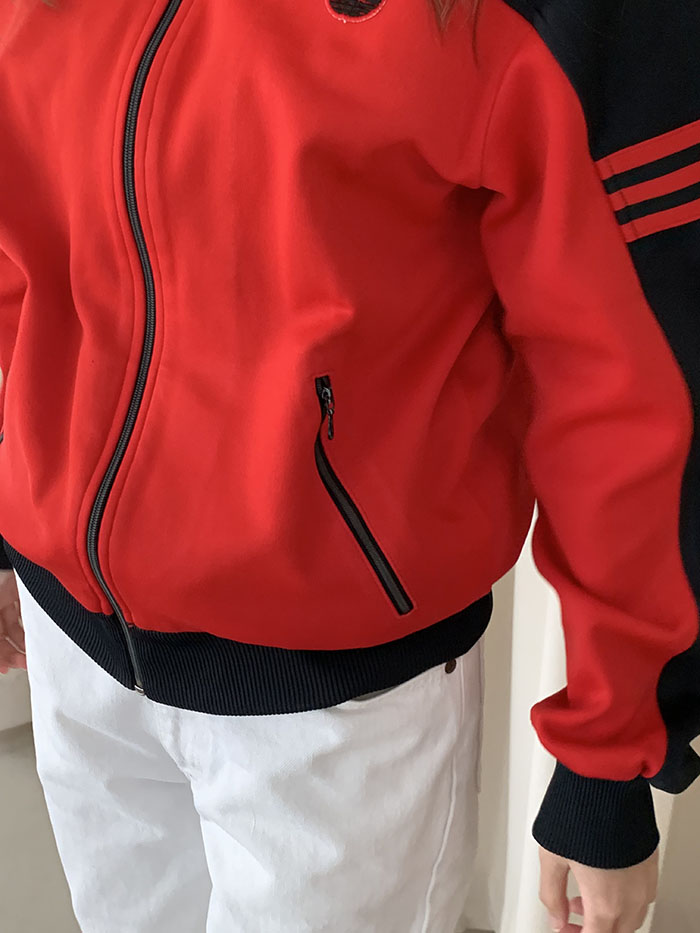 80's France Adidas Hoodie Track Top by W.Germany (rare piece) 복제