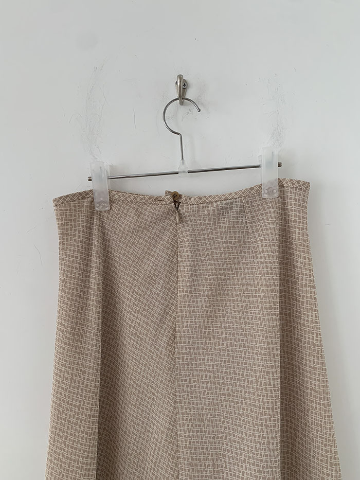 00's "Polo Ralph Lauren" striped button Skirt 복제