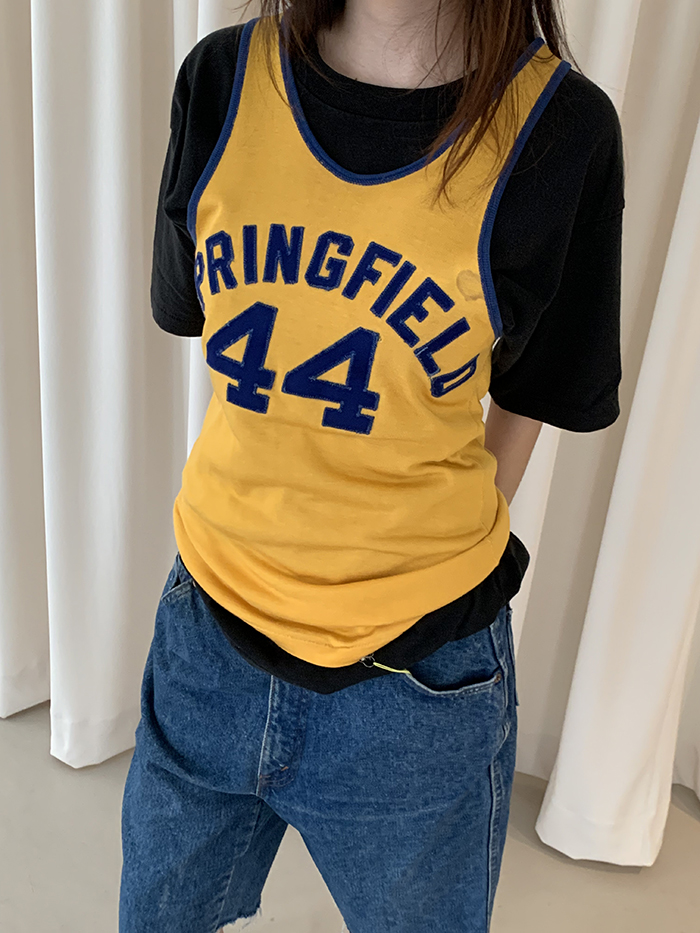 (Archive)(rare piece) 50's "Champion USA" sleeveless Shirt