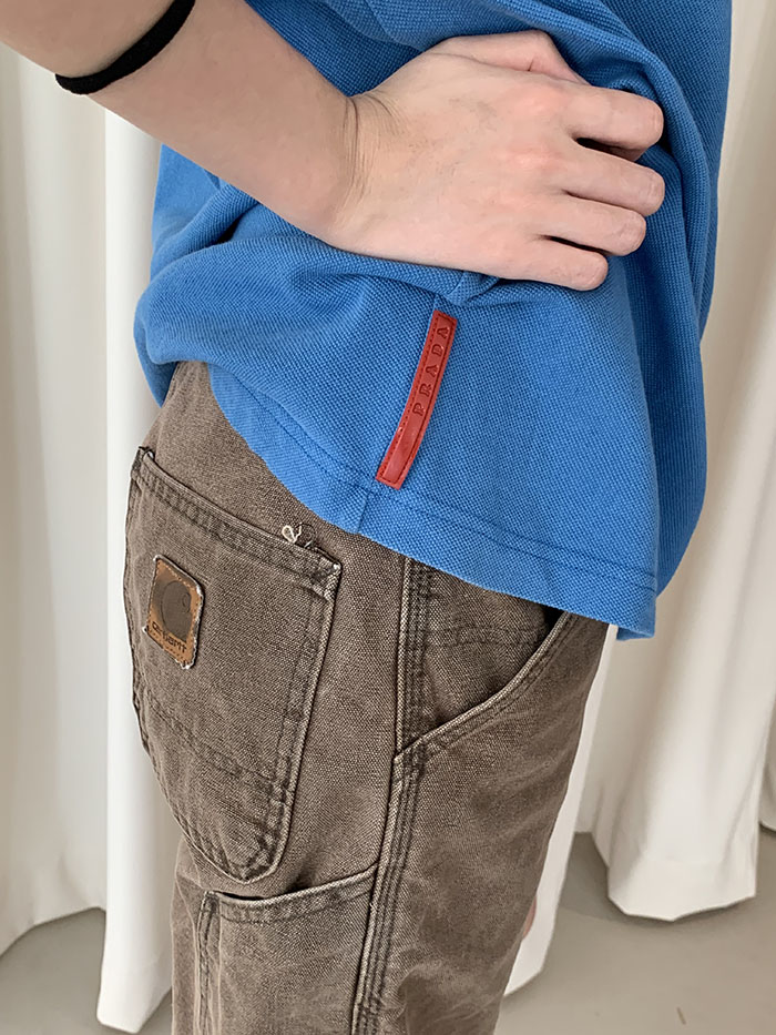 90-00's "PRADA Sports" Top 복제