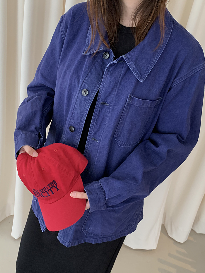 70's Vintage French Work Jacket 복제 복제