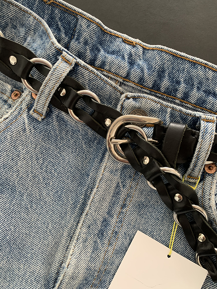 "isabel marant" Leather Belt 실측 착샷만