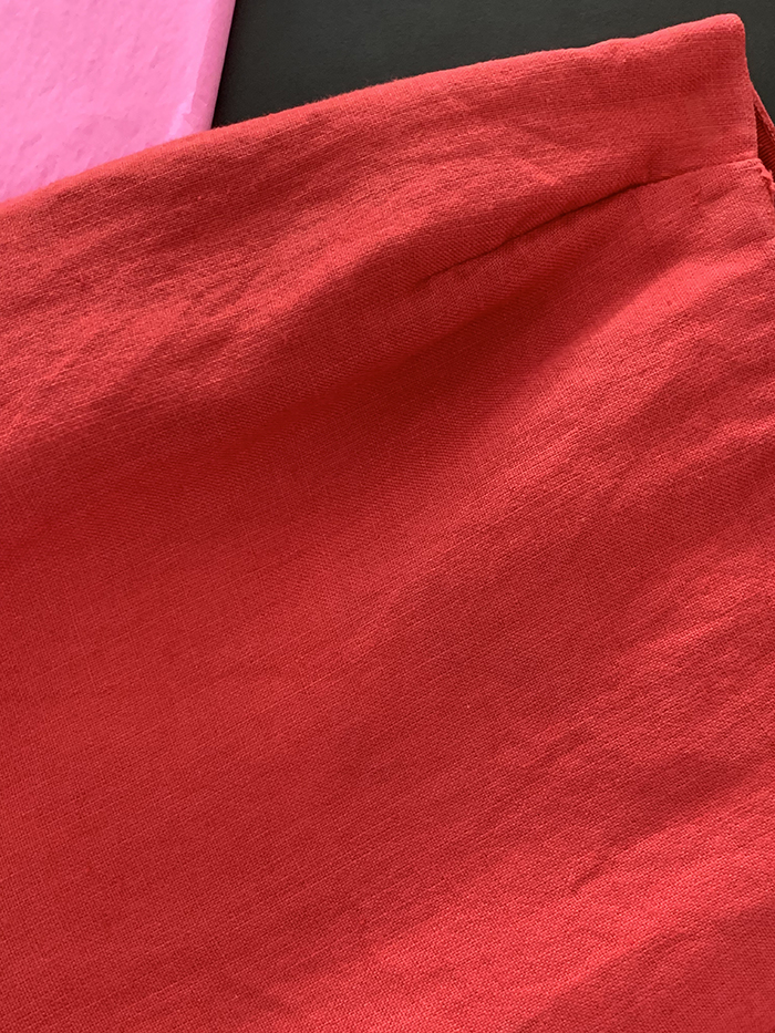 00's "Prada" cotton x linen Skirt 복제