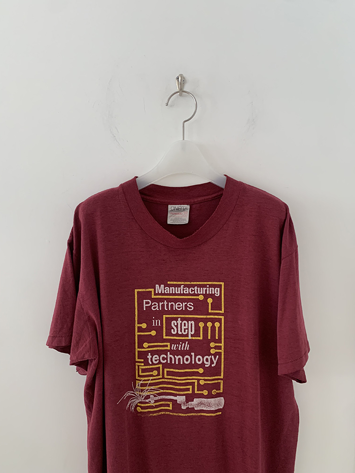 80's "Step" USA cotton T-shirt