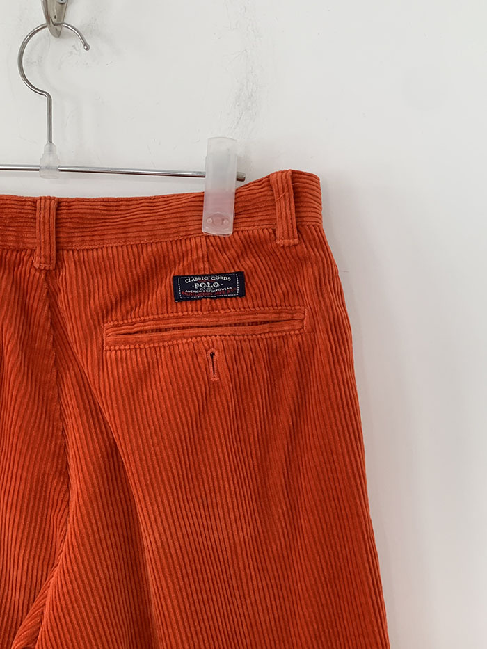90's "Polo Ralph Lauren" corduroy pintuck Pants 복제