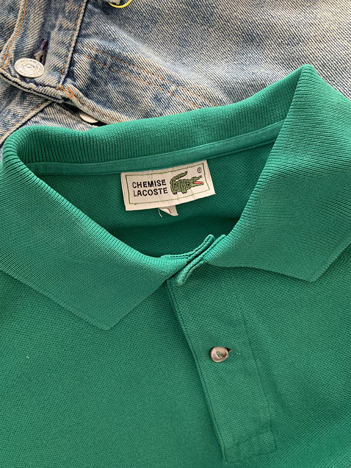 00's "Lacoste" Cotton Pique Shirt 복제 복제