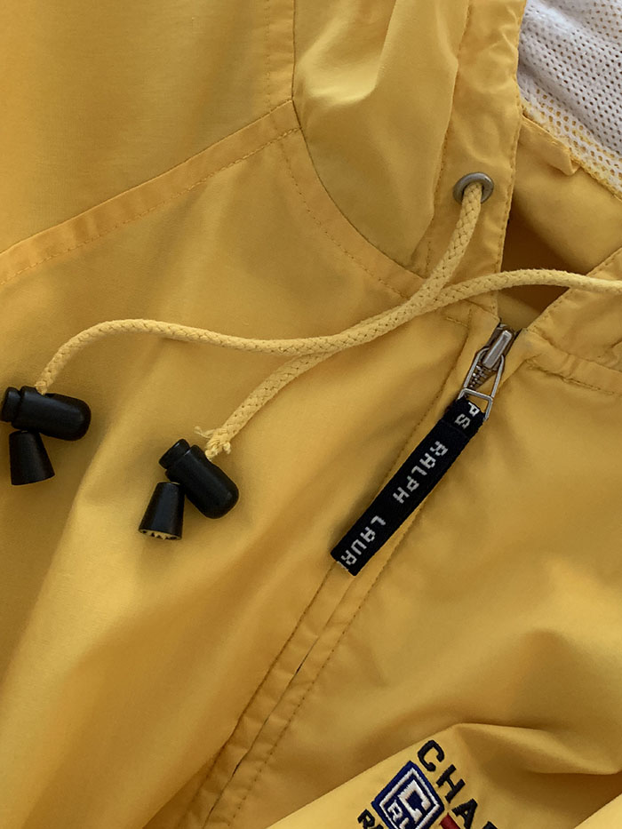 80's "Chaps by Ralph Lauren" wool Varsity Jacket (Rare Design) 복제