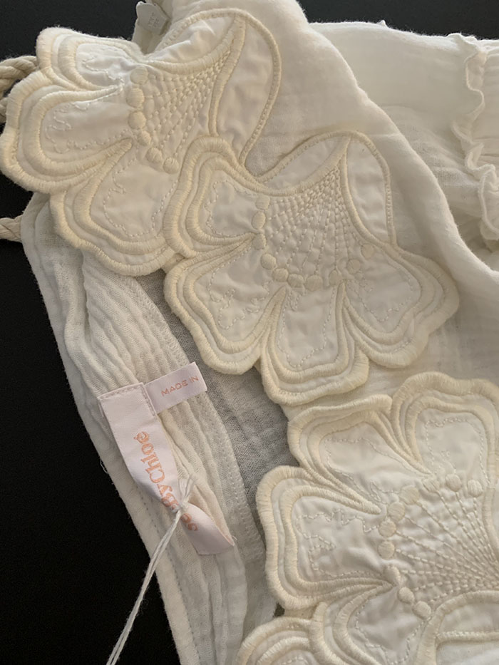 90's "Chloe" Cotton Top 복제