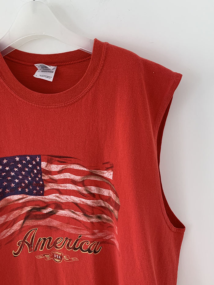 80's "Florida" USA sleeveless Shirt 복제 복제