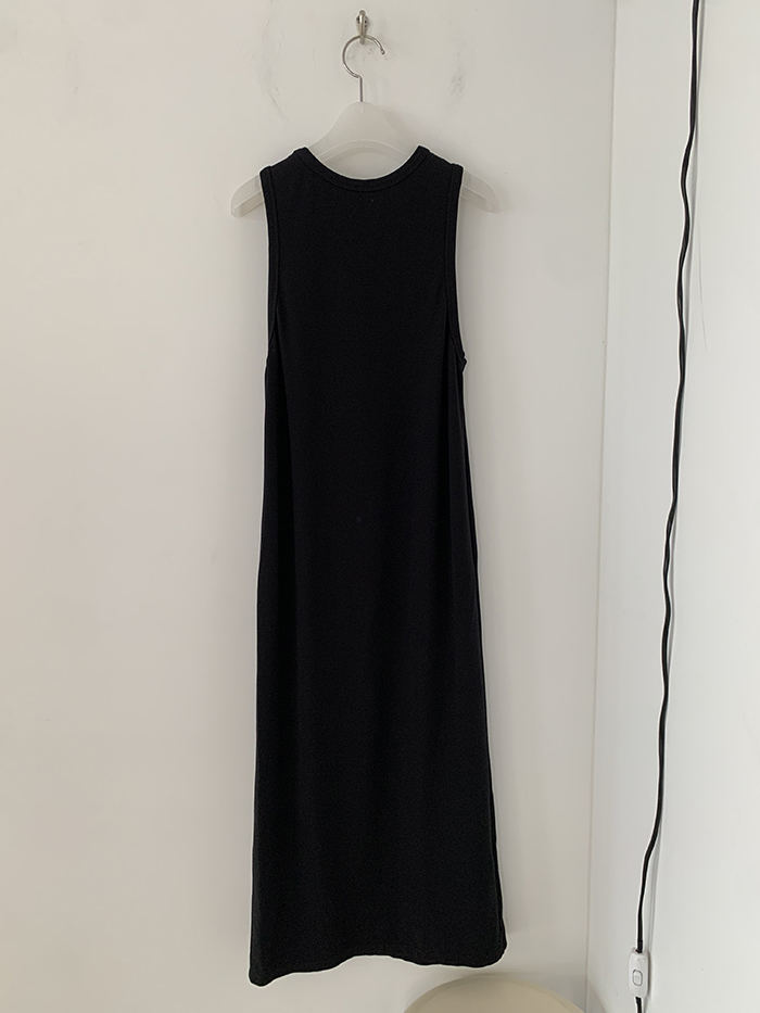(new product) "Deveaux New York" cotton shirring Dress 복제
