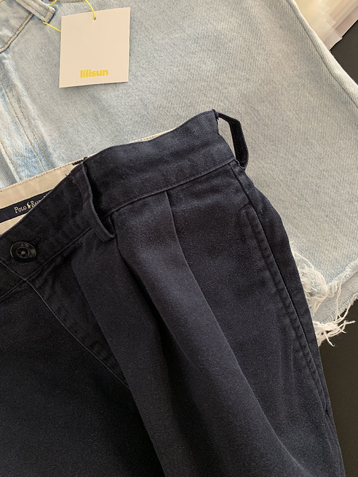 90's "Polo Ralph Lauren" two-tuck Chino Pants 복제