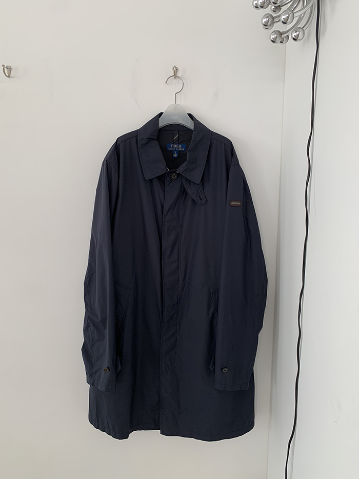 00's "Polo Ralph Lauren" ivory Mac Coat 복제