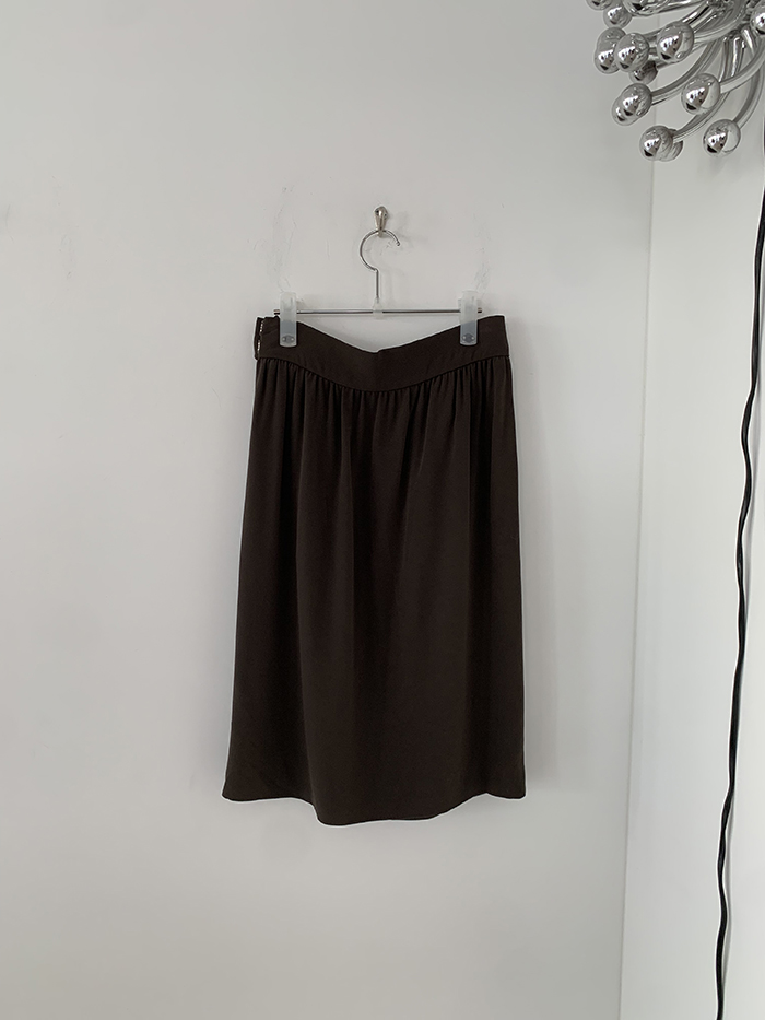 00's "PRADA" viscose Skirt 복제
