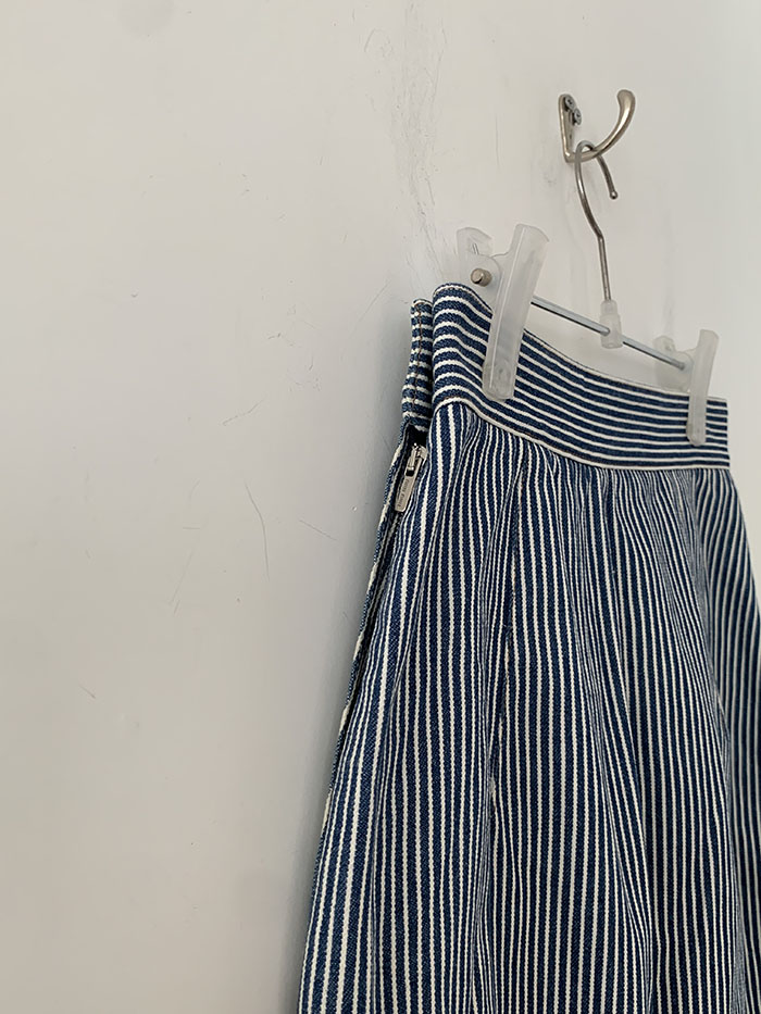 2016s "miumiu" Denim Stripe Skirt