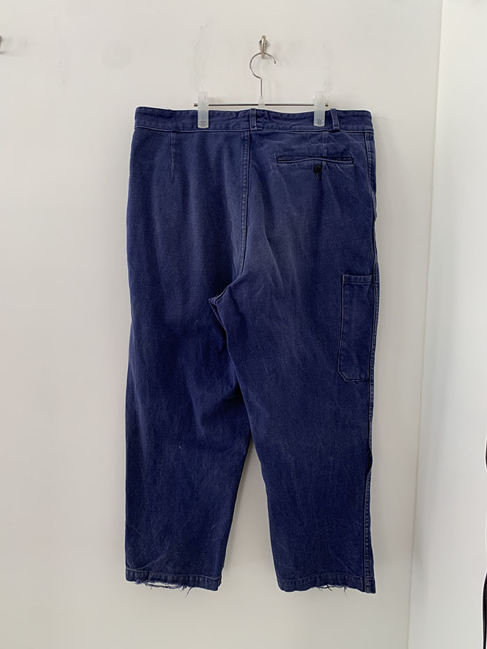 70's Vintage French Work Pants by Adolphe Lafont 복제