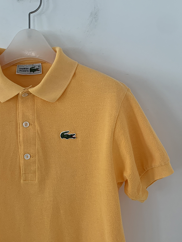 80's "Lacoste" Cotton Pique Shirt