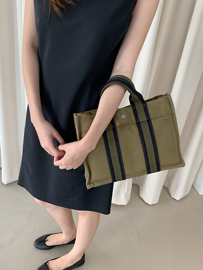 Vintage "Hermes" Fourre Tout Bag (Distressed) 상세 사진찍어서 올리기