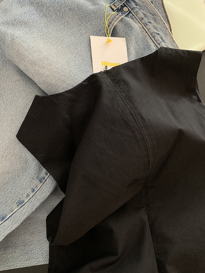 00's "JIL SANDER" silk wrinkle Dress 복제 복제