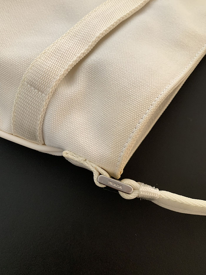(Deadstock) 00's "PRADA" Canvas tote Bag 복제