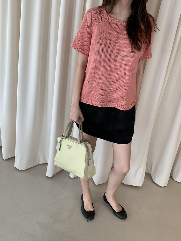 S MaxMara Linen Reglan Knit 복제