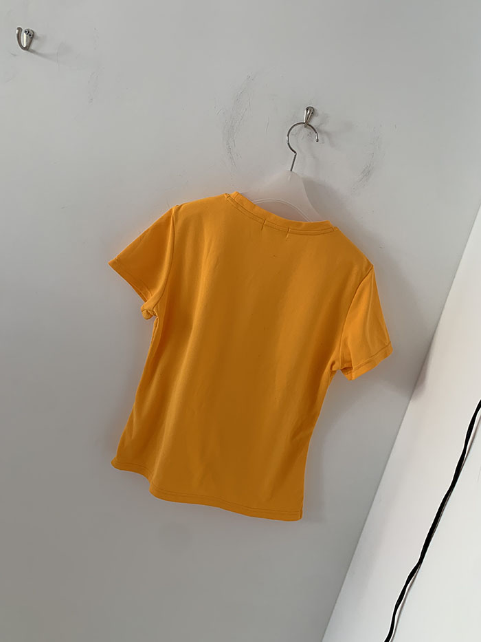 90's Courreges cotton T-shirt 복제 복제