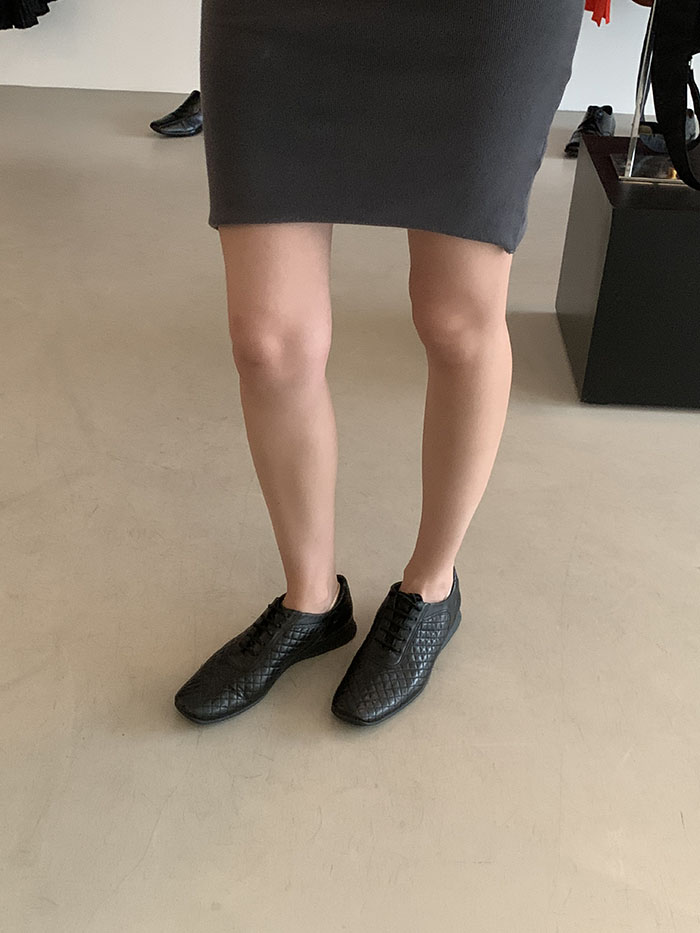 (Deadstock) 00's "PRADA" Leather Shoes
