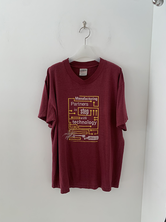 80's "Step" USA cotton T-shirt
