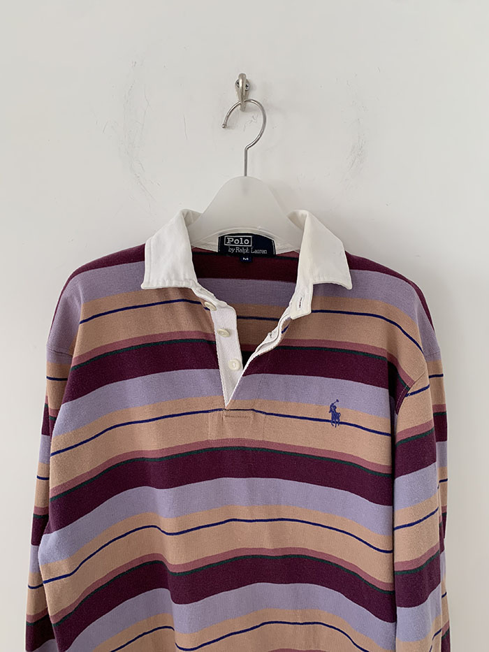 00's "Polo Ralph Lauren Rugby" Pique Shirt 복제