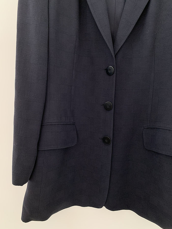 00's "Giorgio Armani" Three buttons Linen Jacket 복제