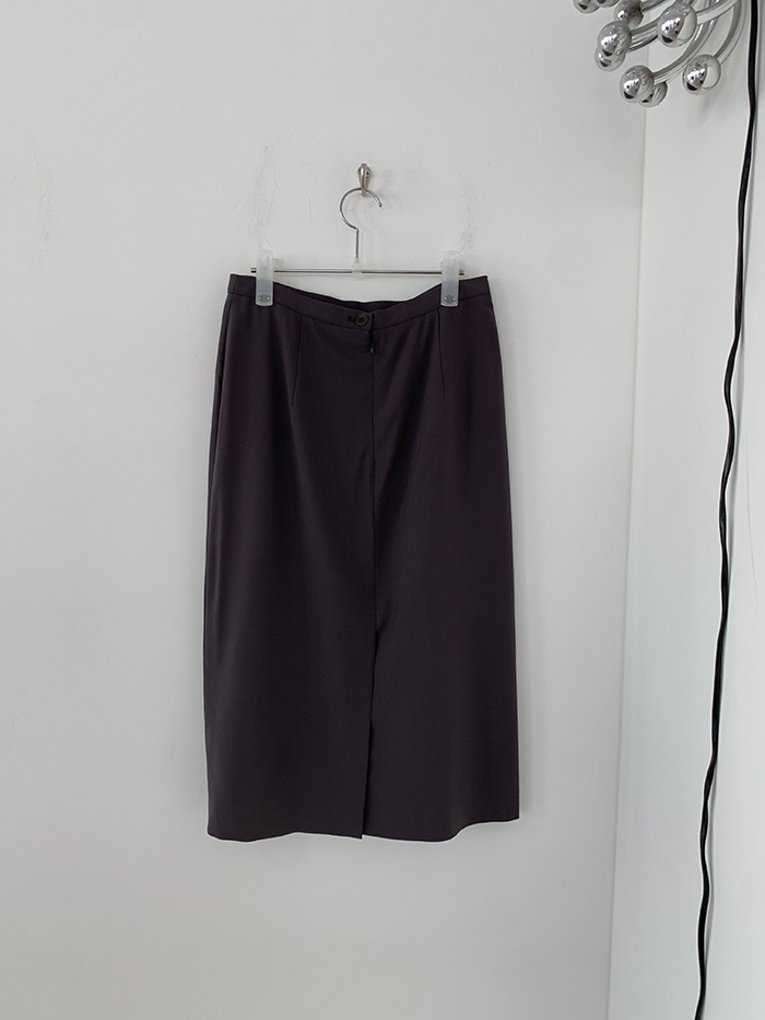 00's "Giorgio Armani" Black Skirt 복제 복제