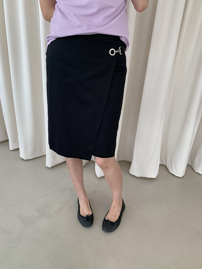 's "JIL SANDER" wrap Skirt