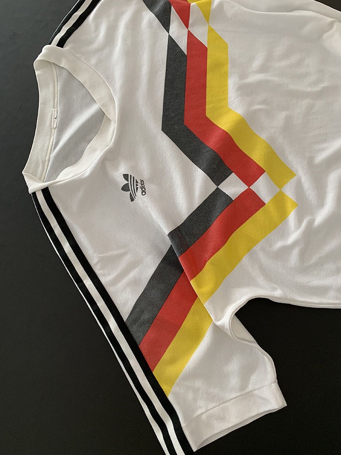 (Deadstock) 80's "Vintae ADIDAS USA" Jersey Top 복제